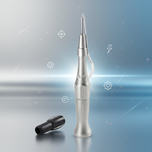 Contraángulo dental de microcirugía, accionado por turbina, metálico, de baja velocidad, instrumento quirúrgico - Product Image 2