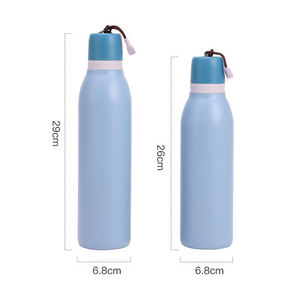 Bán buôn 18OZ 24oz owa miễn phí <span class=keywords><strong>SIP</strong></span> Twist cách điện chai nước với nắp-Dây đeo dễ dàng mang theo ngoài trời không bị rò rỉ du lịch chai nước - Product Image 6