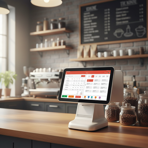 เครื่องบันทึกเงินสดแบบ All-in-One พร้อมหน้าจอสัมผัสแบบไวด์สกรีนขนาด 15.6 นิ้ว รุ่น Q6 สำหรับร้านค้าปลีก ผลิตตามสั่งจากโรงงาน - Product Image 1