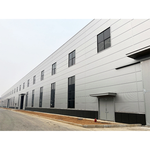 豪华预制钢厅金属建筑机库仓库带轻型建筑焊接加工服务 - Product Image 1