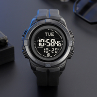 SKMEI 2564 vente en gros de luxe hommes multifonction boussole numérique montre en plein air électronique étanche sport LED montre-bracelet Relojes