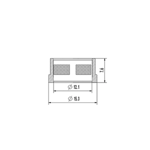 Kit de réparation d'injecteur emballage personnalisé filtre de buse à point unique inférieur 15.3*12.1*7.6mm pour Universal Del * phi Cadillac GMC - Product Image 2