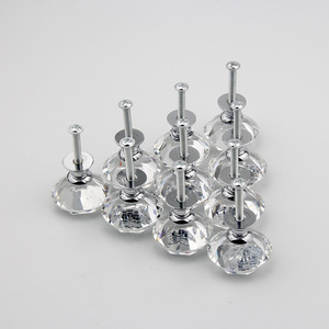 Hot Sale Crystal <b>Knob</b> <b>Dresser</b> Drawer Handle Glass <b>knobs</b> <b>for</b> Bedroom Furniture Adjustable <b>for</b> Kitchen and Outdoor Use - Product Image 2