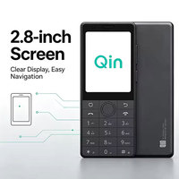 Teléfono Android QIN J36 de 2.8 Pulgadas con 4G LTE, Pantalla Táctil, Teclado, Android 13, Google Play, Batería de 2600 mAh, Cámara Opcional