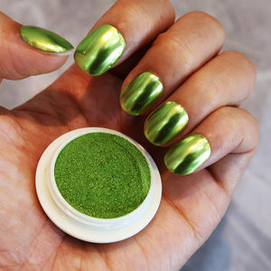 批发铬指甲糖银色金属反光闪光效果颜料粉 - Product Image 6