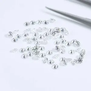 Wholesale Melee Synthetic Diamond Buy 1.0mm -2 0.005ct Lab Diamonds Def Vvs Cvd Hthp Loose Lab Grown Diamond