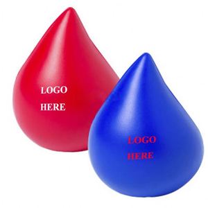 Jouets promotionnels en forme de goutte d'eau en mousse PU avec logo personnalisé - Product Image 2