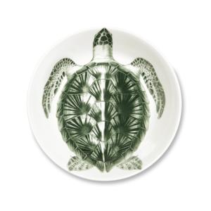 Juego de Vajilla Excelsa de 3 Piezas, Faune & Flore, Cerámica Verde, 27x2.5x27 cm - Product Image 4