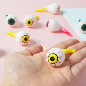 CHENXI Juguetes de Peluche de Halloween, Simulación de Ojo Humano con Raya de Sangre, Juguete Antiestrés para Apretar, 2.5CM 8G, Edades 8+ - Product Image 4