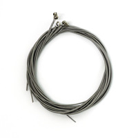 Senar Bass Elektrik Empat Senar ZIKO Liou DN-045 Berlapis Anti Karat Baja Nikel Set Universal untuk Alat Musik
