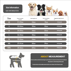 Chaleco de traje de perro mascota de cuello alto ajustable suave y algodón de nuevo diseño de estilo británico de alta calidad - Product Image 3