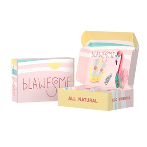 תיבות אריזה של מטוסים שחורים מותאמים אישית עם לוגו צבע מתקפל תיבת משלוח מתנה גלי קרטון גלי תיבת דואר - Product Image 6