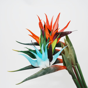 Pianta Artificiale Uccello del Paradiso per Arredamento Casa, Effetto Realistico in PVC, Tropicale, Festiva per Laurea, Natale, Capodanno Cinese - Product Image 3