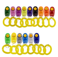 Clicker d'agilité pour chien en acier inoxydable, écologique, tendance, pas cher, plusieurs couleurs, logo personnalisé avec sangle