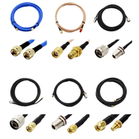 Câble FAKRA automobile 10 Gbps H-MTD compatible (E6K10A-1CAZ5-Z) Femelle-Femelle 50 Ohm, câble blindé en cuivre doublement tressé