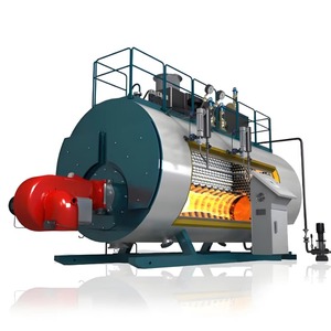 Chaudière à vapeur à tubes de fumée entièrement automatique WNS Mobile1-30Ton, au fioul lourd et à l'huile usagée, pour chantier de construction, utilisation en extérieur - Product Image 3