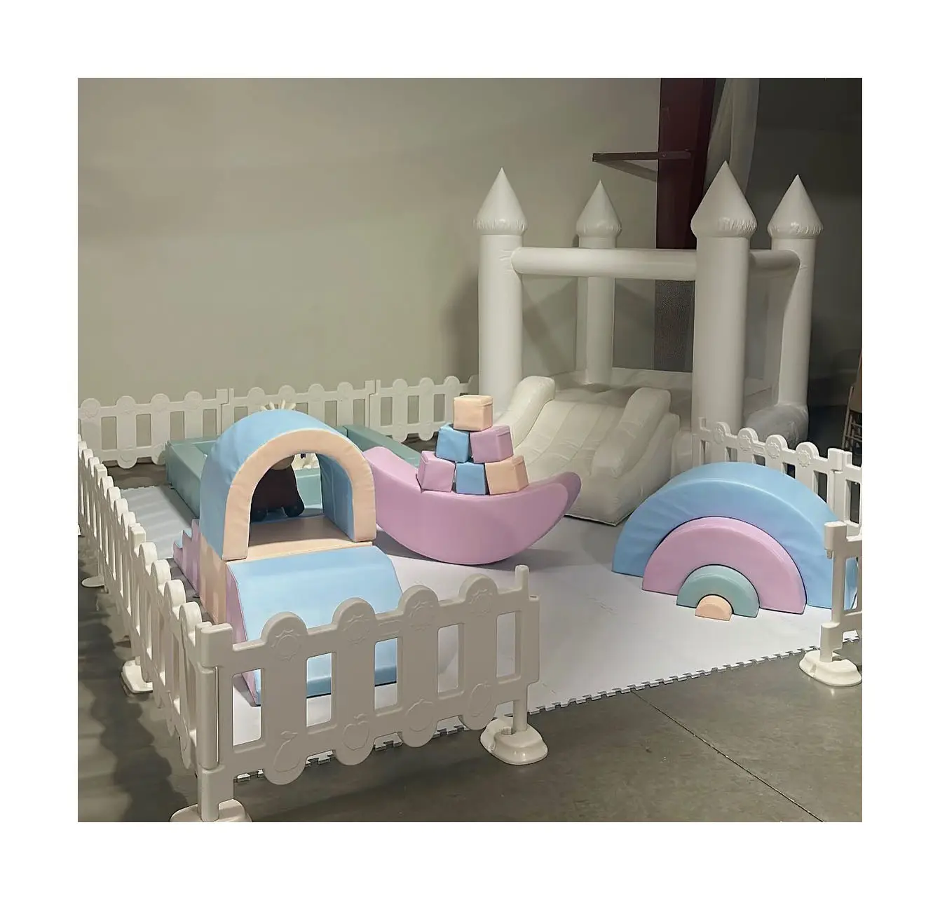 Transform Your Indoor Space with Soft Play Colorful Equipment Sets and Playgrounds for Children