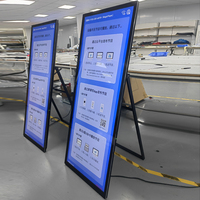 Pantalla Digital de Señalización Tipo A de 32, 43, 49 y 55 Pulgadas, Kiosco de Alta Definición y Brillo para Publicidad en Interiores, Ideal para Comercios y Vestíbulos