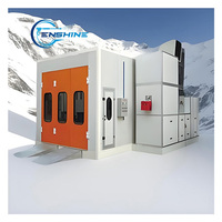 Cabine de peinture diesel bon marché Offre Spéciale avec ventilateur antidéflagrant et conception ignifuge pour la réparation automobile