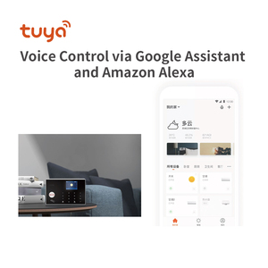 ระบบเตือนภัยตรวจจับการบุกรุก TY-G34 4G Tuya Smart 433MHz WiFi 4G ใช้พลังงานแบตเตอรี่แบบชาร์จได้ ผลิตจากพลาสติก ABS - Product Image 3