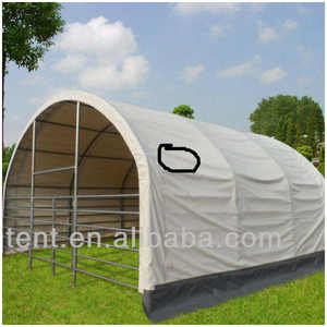 Precio de fábrica Ganado 20Ft 70Ft Tela Carpa Cúpula 40Ft Contenedor Refugio - Product Image 3