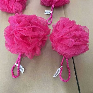 Éponge de bain exfoliante en polyester, double couleur, ultra douce, pour le corps - Product Image 3