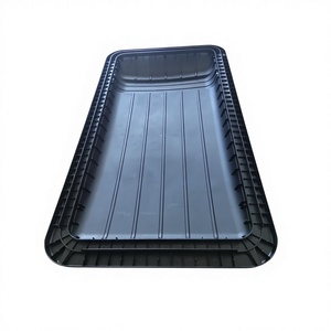 Toit universel en plastique pour voiturette de golf 88 pouces pour Club Car, E-Z-GO, YAMAHA (n'inclut pas le jeu de vérins de toit arrière) - Product Image 2