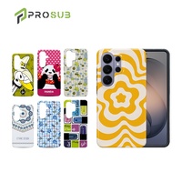 Coque de téléphone Prosub 3D Coated 2-en-1 magnétique à chargement sans fil en TPU+PC pour Samsung S26 Series, vierge pour sublimation, personnalisable par impression DIY