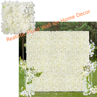 Mur artificiel fleur toile de fond 3D soie Rose panneau floral pour Photo fond maison fête mariage toile de fond décoration