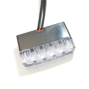 Accesorios para Motos, Luz Trasera para Scooter, Mini Luz Trasera LED, Luz de Freno para Bicicleta Eléctrica, Luz de Conducción Nocturna para Scooter - Product Image 4