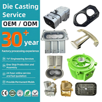 Pièces de boîtier moulées sur mesure en aluminium/zinc de précision, forgées et coulées sous pression, par la fonderie Kingmetal Shenzhen, pour équipements industriels
