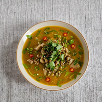 Base de Soupe Acide Dorée Épicée, Assaisonnement Composé, Sauce à l'Acide Citrique - 950g en Vrac, 6 Bouteilles/Carton, Qualité Restaurant, Multi-Usages
