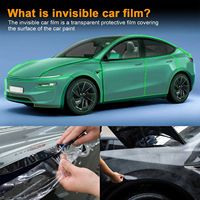 Film de protection de peinture auto-réparateur PPF TPU 7,5 mil d'épaisseur, anti-rayures, anti-UV, accessoires autocollants pour carrosserie Tesla Model Y 2025