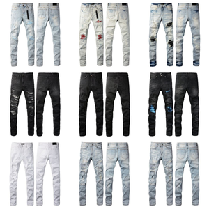 <span class=keywords><strong>กางเกง</strong></span><span class=keywords><strong>ยีน</strong></span><span class=keywords><strong>ส์</strong></span>เดนิมยืดทรงสลิมฟิตสีแดงขาดๆ สไตล์สตรีท<span class=keywords><strong>แบรนด์</strong></span>ดีไซน์คุณภาพสูงสำหรับผู้<span class=keywords><strong>ชาย</strong></span> - Product Image 1