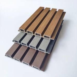 แผ่นผนังพีวีซีสำหรับภายนอกอาคารสำนักงาน - แผ่นปิดผิวแบบประกบกันกันน้ำ พื้นผิวแบบขัดด้าน ดีไซน์เรียบง่าย - Product Image 4