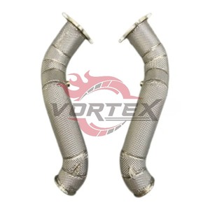 ท่อแคทดาวน์ไพพ์แบบ Vortex High Flow สำหรับ McLaren 720S 765LT 4.0T V8 Turbo เพิ่มประสิทธิภาพการขับขี่ - Product Image 1
