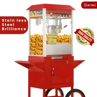 Prix de Gros Nouveau Design 2024 Machine à Popcorn Robuste en Acier Inoxydable Électrique à Gaz Équipement