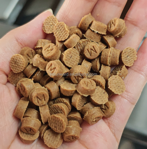 300 kg/h טמפרטורה נמוכה חיית מחמד כלב מזון דגים להאכיל ביסקוויט אנושי אדם קר לחץ להרכיב מכונת נירוסטה - Product Image 5