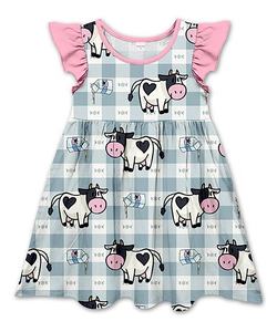 Vestidos de Verano para Niñas al por Mayor, Vestidos de Algodón con Dibujos Animados, Disponibles en Stock, Envío Inmediato - Product Image 5