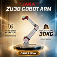Bras robotique industriel JAKA Zu30 IP65 haute protection, charge utile de 30 kg, pour soudage, palettisation, chargement, déchargement, insertion, polissage
