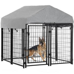 Jaula Grande para Perros de Alta Calidad, Tamaño Personalizado, Impermeable y Galvanizada para Exteriores - Product Image 5