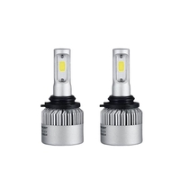 Lampu kerja lampu mobil Led S2, lampu depan LED otomotif dengan H4 sorot tinggi/rendah, H7, H1