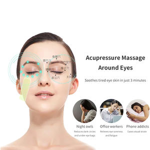 Masseur oculaire intelligent personnalisable - Microcourant rechargeable et ionophorèse pour les marques de soins de la peau - Product Image 4