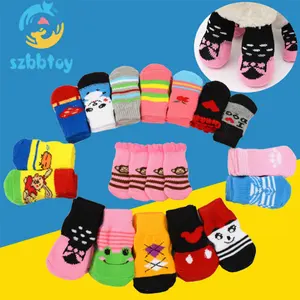 Offre Spéciale De Noël style respirant anti slip à tricoter chaussettes pour animaux de compagnie <span class=keywords><strong>chien</strong></span> - Product Image 1