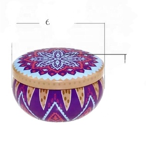 China Wholesale Empty Scented Candle Tin Jar With Lid and <b>Box</b> for <b>Gift</b> - Product Image 6