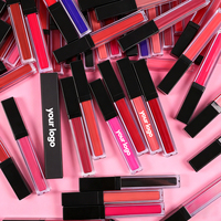 Vente en gros de rouge à lèvres liquide mat vegan longue durée et imperméable - 63 couleurs - Marque privée - Maquillage pour les lèvres