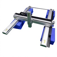 Actionneur linéaire de précision CNC électrique de type XYZ avec vis à billes et guide linéaire en profilé aluminium de 120 mm de large