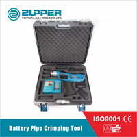 Zupper Pz-1550 outil de plomberie hydraulique à pression de tuyau en cuivre alimenté par batterie