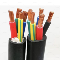 Câble flexible 2, 3, 4, 5 & 6 fils flexibles PUR PVC caoutchouc LSZH cuivre câble d'alimentation électrique 2.5mm 4mm 6mm 10mm 16mm 25mm