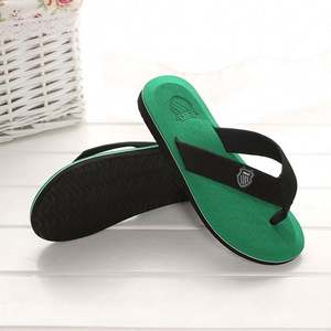 Casual <b>Slippers</b> for <b>Men</b> Flip Flops Beach Sandals Summer Non-Slip Fashion Flat Slides Outdoor <b>Slippers</b> Indoor <b>House</b> Shoes Male - Product Image 4